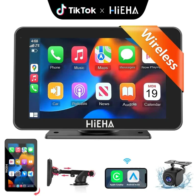 HiEHA Wireless CarPlay Stereo