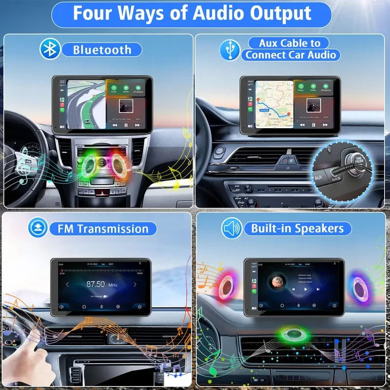 HiEHA Wireless CarPlay Stereo